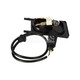 ONDERLEGPLAAT MET CLIPS ACHTER